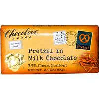 Chocolove, Крендель в молочном шоколаде, 2,9 унции (83 г)