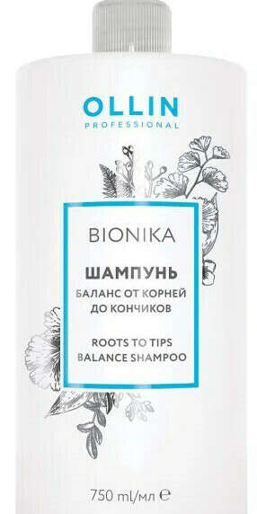 OLLIN PROFESSIONAL Шампунь BIONIKA для ежедневного ухода баланс от корней до кончиков
