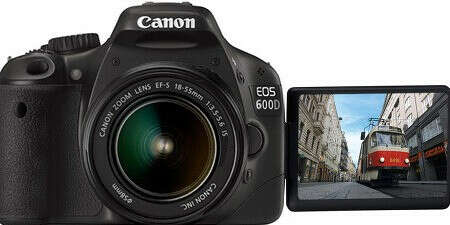 Зеркальный фотоаппарат CANON EOS 600D EF-S kit 18-55IS II – интернет-магазин Эльдорадо