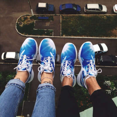 Кроссовки Nike Roshe Run "Sunrise"