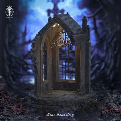 Церковная диорама BJD Ob11