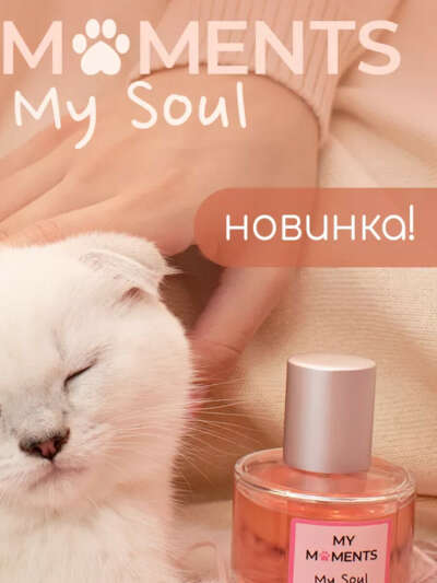Духи женские сладкие My Moments My Soul, 50 мл.