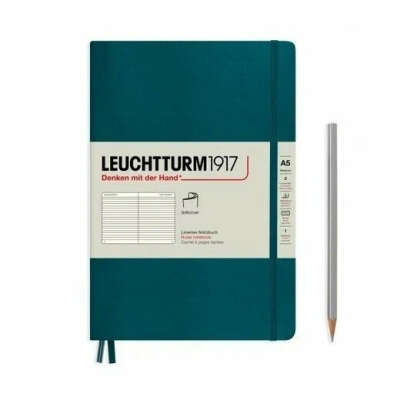 Записная книжка в мягкой обложке Leuchtturm A5 в линию, океан