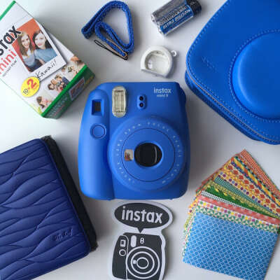 Fujifilm Instax Mini 9 with tools