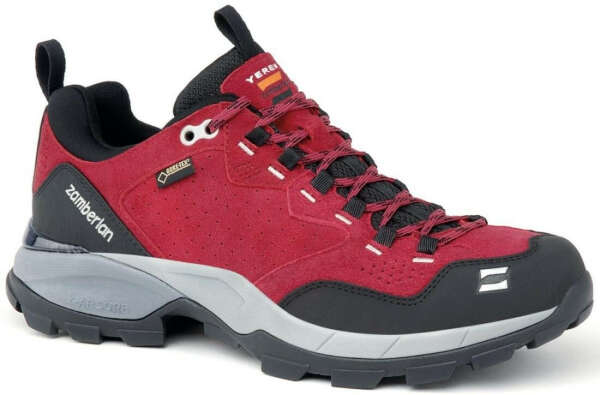Кроссовки Zamberlan  152 YEREN LOW GTX RR WNS бордовые, размер 41 купить в интернет-магазине Планета Спорт