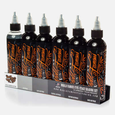 5 Stage Shading Set Краска World Famous Ink Набор 5 цветов