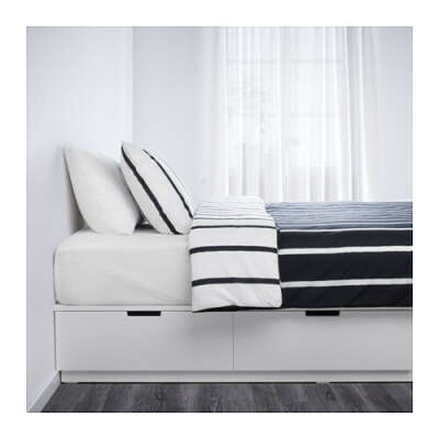 НОРДЛИ Каркас кровати с ящиками - 160x200 см - IKEA