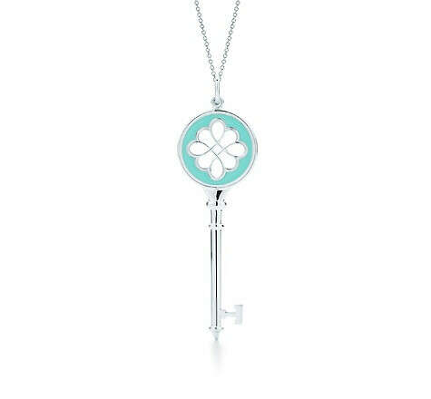 Цепочки и колье Тиффани : Tiffany Keys knot key pendant