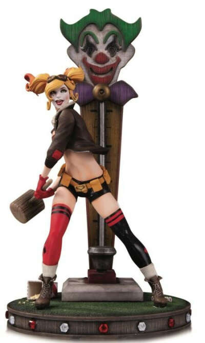 DC Bombshells Harley Quinn (Version 2) Deluxe Limited Edition Statue