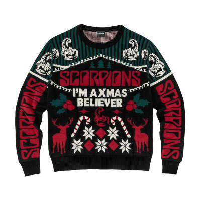 Новогодний свитер Скорпионс I’m a Xmas believer