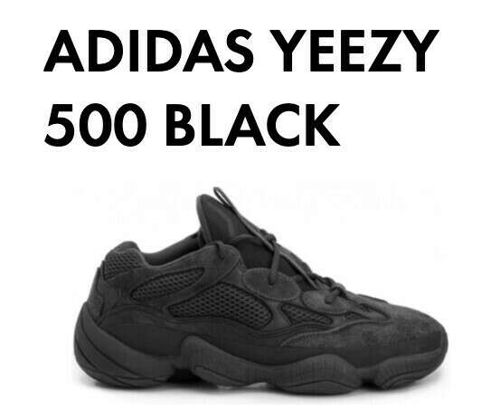 Кроссовки Adidas Yeezy 500 Black