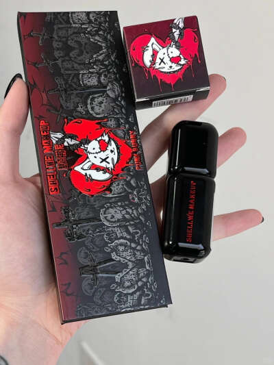 Punk bunny shellwe makeup набор (палетка, блеск, грязь для губ)