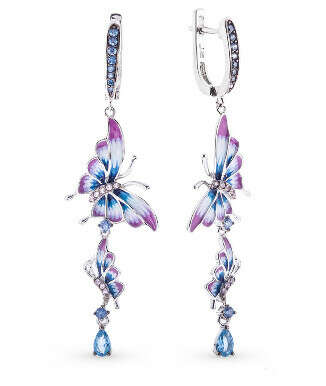 Серебряные серьги