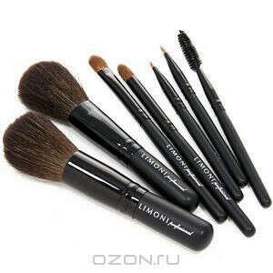 Набор кистей Limoni "Travel Kit", дорожный, 7 предметов