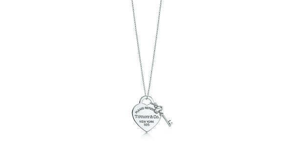 Tiffany & Co. -  Return to Tiffany®:Heart Tag withKey Pendant