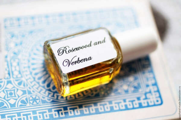 "Rosewood and verbena" авторские духи – купить в интернет-магазине на Ярмарке Мастеров с доставкой