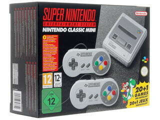 Игровая приставка Super Nintendo Entertainment System Classic Mini + 21 игра