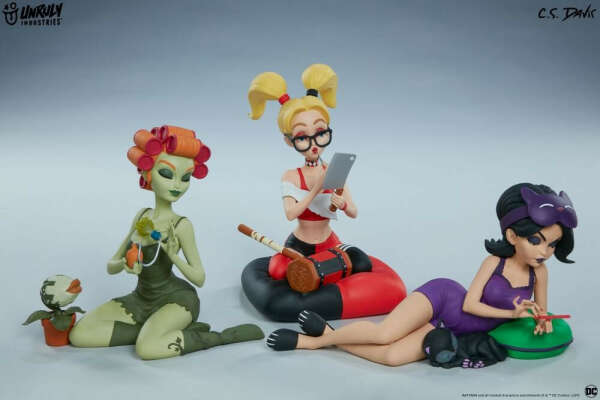 DC Comics Sleepover Sirens Designer Figure Three-Pack