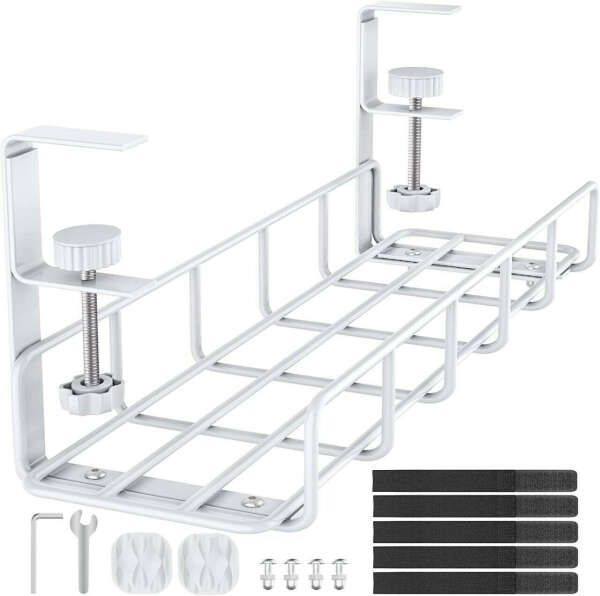 Cable Management Under Desk