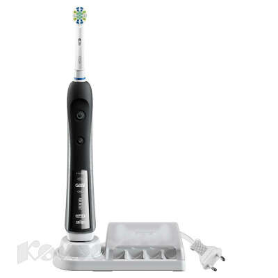 Зубная щетка электрическая Braun Oral-B D34.555.6X Triumph PC 7000 (черная)