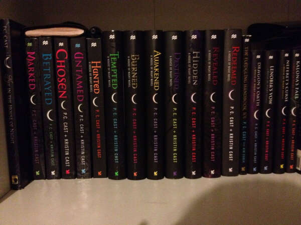 The House of Night book №8-12