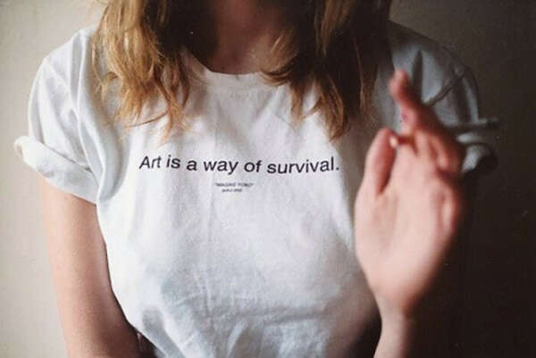 Футболка Art is a way of survival