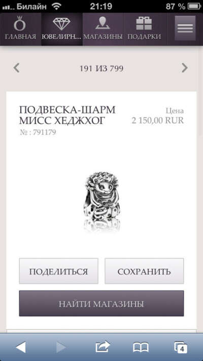 Ежи pandora