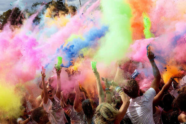 holi festival of color in india