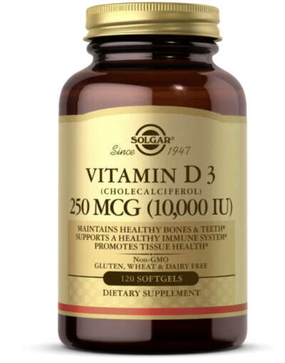 Vitamin D3 (Cholecalciferol), 10000 МЕ
