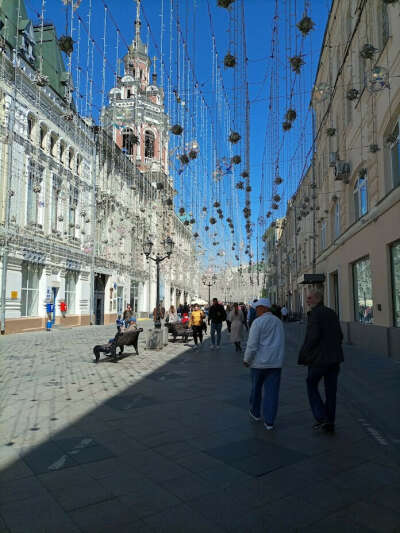 Поездка в Москву к друзьям
