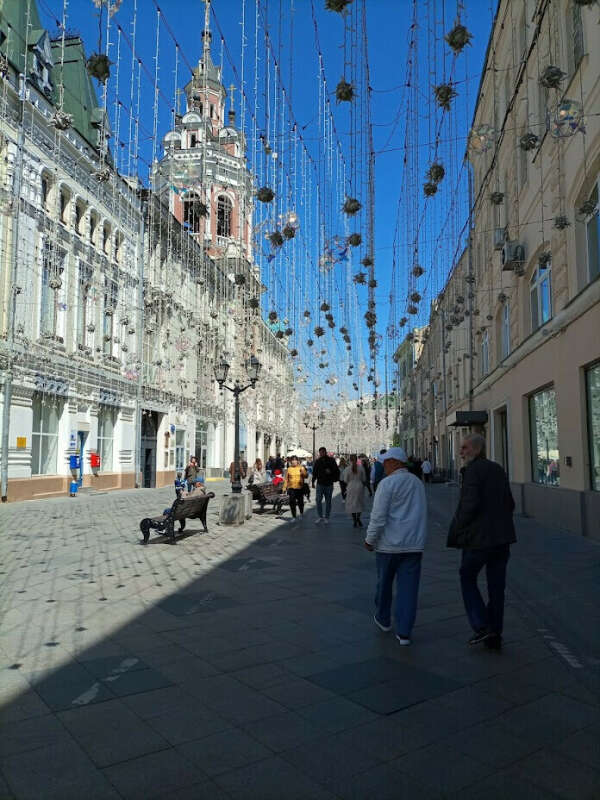 Поездка в Москву к друзьям