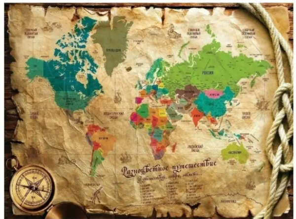 Скретч карта