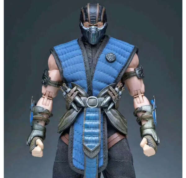 Саб-Зиро (серия Mortal Kombat) - Коллекционная фигурка 1/12 SCALE Freeze Action Figure (ZK001) - JMTOYS