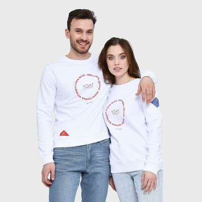 Свитшот РОСКОСМОС & КОСМОМЕРЧ Все видно очень ясно