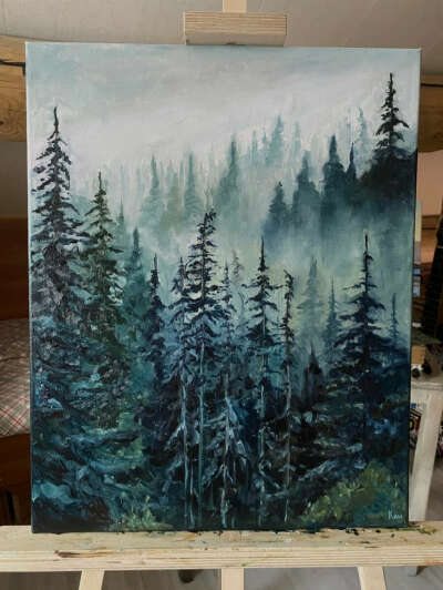 Картина "Сумерки" 40×50