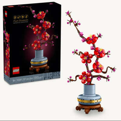 Оригинал Конструктор LEGO Icons 10369 Plum Blossom, 327 дет.